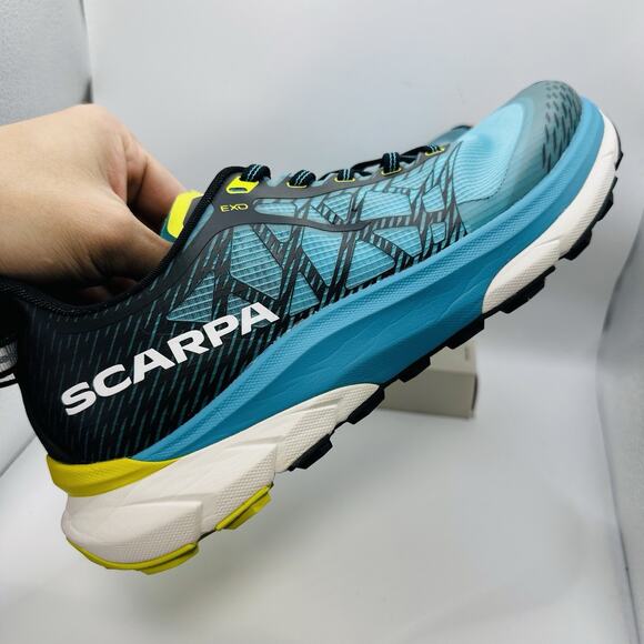 Scarpa Golden Gate ATR 2 Shoe ‘Azure Lime’ - Men\'s Trail Shoes Size 9.5 / 10.5W main image 4